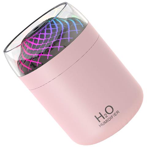 Elegante Umidificatore A Forma Di Bicchiere Di Vetro: Migliora Il Tuo Spazio Con Stile Pink - Foto 2