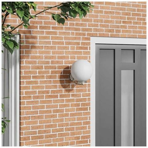 Faro da parete esterno  in acciaio inox argento IP44 - Foto 2