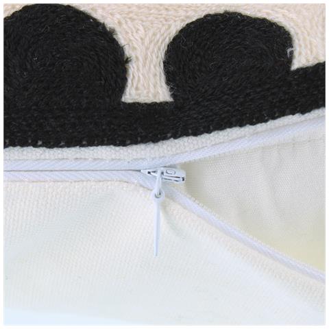 Set Di 2 Copricuscini 45x45 Cm Ricamati Art Usa Neverland - Foto 2