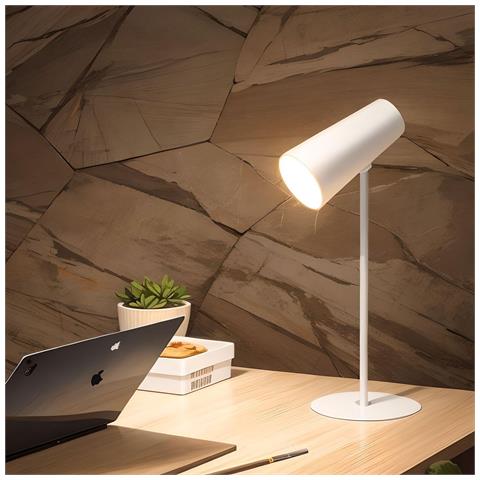 Lampada Da Tavolo A Proiezione Tramonto Con Batteria Da 2000mah E Base Magnetica - Foto 2