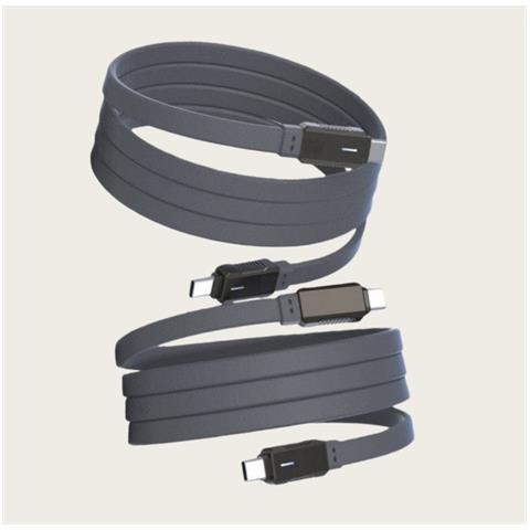 Cavo Dati Ricarica Rapida C-c: Silicone & Lega Di Zinco, Supporta Ricarica Rapida Pd - Foto 4