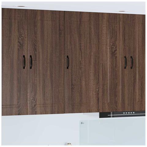 Pensile cucina con lo scaffale Rovere Marrone 40 x 31 x 100 cm - Foto 2