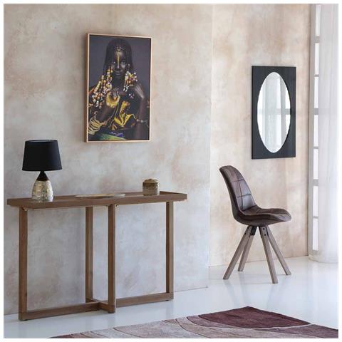 Quadro Dipinto A Mano Con Rilievo Nero 52,5 X 72,5 X 3h Cm - Foto 2