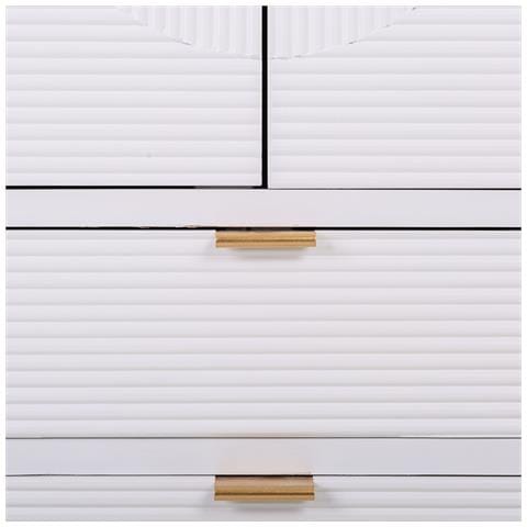 Armadio In Legno Bianco 62x36,5x118h - Foto 8