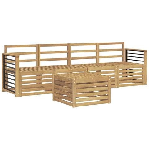 Set divani Legno di Acacia Massello - Foto 1