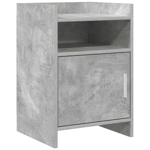 Comodini Grigio Cemento 40 x 36 x 60 cm Legno ingegnerizzato - Foto 1
