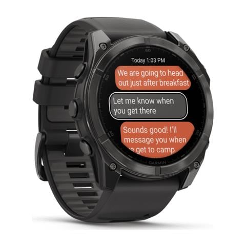 Fenix 8 3,56 cm (1.4") AMOLED 51 mm Digitale 454 x 454 Pixel Touch screen Titanio Wi-Fi GPS (satellitare) - Foto 7