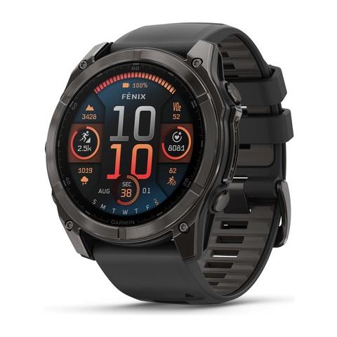 Fenix 8 3,56 cm (1.4") AMOLED 51 mm Digitale 454 x 454 Pixel Touch screen Titanio Wi-Fi GPS (satellitare) - Foto 1