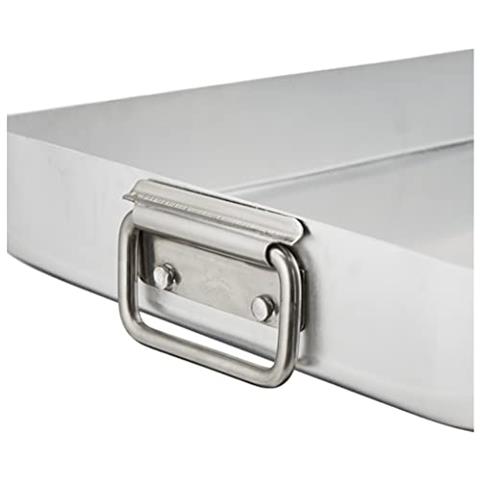 20545A - Teglia da forno con manico pieghevole 45 x 32 x 6,2 cm Alluminio - Foto 3