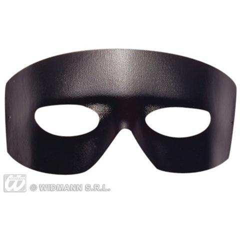 Maschera Domino Cavaliere Similpelle - Foto 1