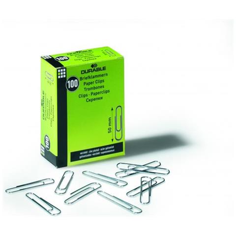 Fermagli Giganti 50 Mm Zincati Punta Tonda Colore Zinco Conf. Da 100 Pz. - Foto 1