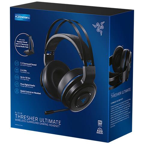 Cuffie Gaming Thresher 7.1 con Microfono Colore Nero / Blu - Foto 8
