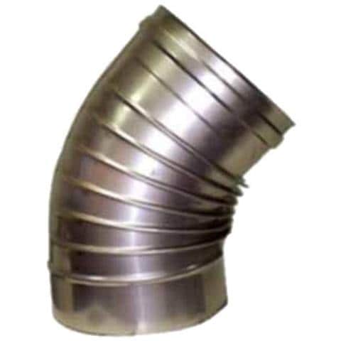 Gomito Inox 45^ 8 - Foto 2