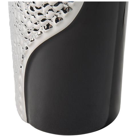 Lampada Da Tavolo Moderna In Color Nero / argento Aiken - Foto 32