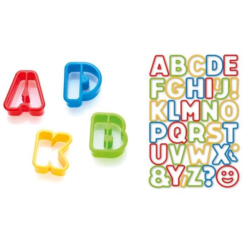 Tagliabiscotti Alfabeto 34 Pezzi Delicia Kids - Foto 1