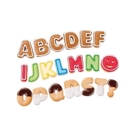 Tagliabiscotti Alfabeto 34 Pezzi Delicia Kids - Foto 2