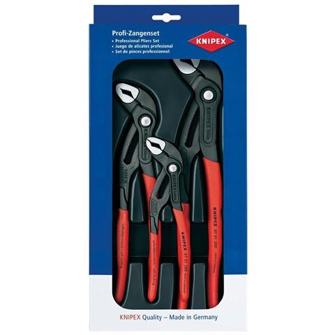 Set Pinza Poligrip Regolabile 'cobra' - Mm 180 - 250 - 300 - Foto 3