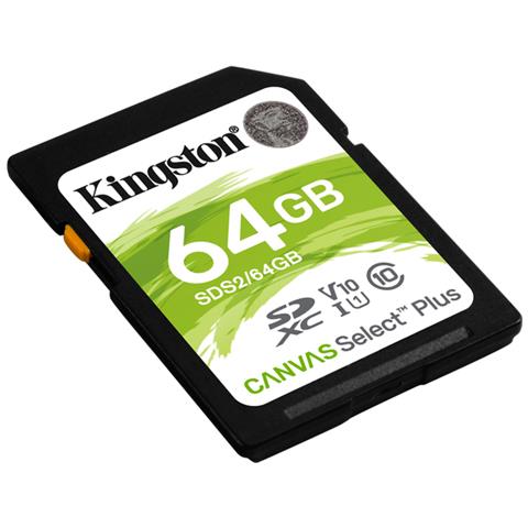 Scheda di Memoria Canvas Select Plus SDXC Capacità 64 GB Classe 10 / UHS-I Velocità 100 MB / s - Foto 2