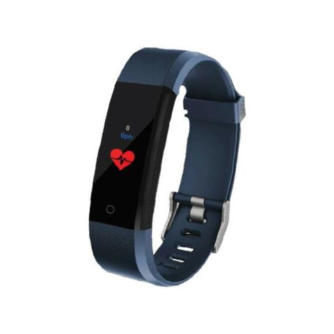 Acitivity tracker Kfit-60 Display 0.96" Bluetooth Frequenza Cardiaca Blu - Europa - Foto 1