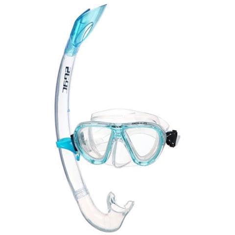 Masque Et Tuba De Plonge Bella - Enfant - Bleu Turquoise - Foto 1
