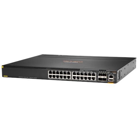 Aruba Networking Aruba 6300M 24-port 1GbE Class 4 PoE & 4-port SFP56 Gestito L3 Gigabit Ethernet (10/100/1000) Supporto Power over Ethernet (PoE) 1U - Foto 2