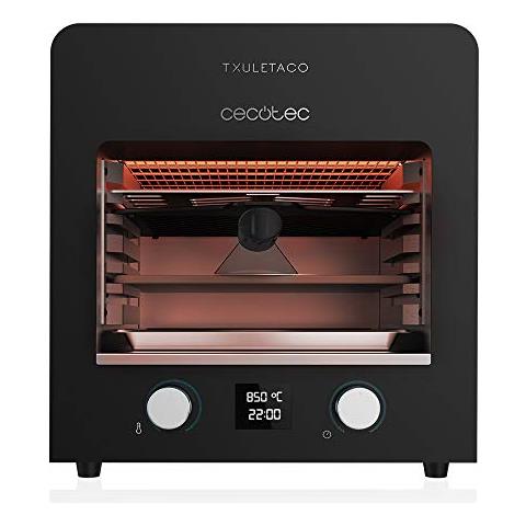 Txuletaco 8000 Inferno. Forno Per Arrosti. 2200w, Griglia In Ghisa, Vassoio In Pietra Per Pizze, 2 Teglie Raccolta Del Grasso, temperatura Fino 850º, Termometro Cucina Digitale Incluso - Foto 1