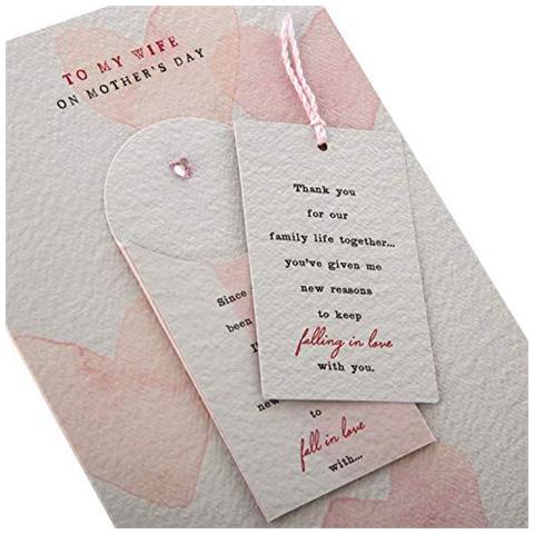 Scheda Di Festa Della Mamma Per La Moglie Da - Con Hidden Messaggio Caratteristica - Foto 4