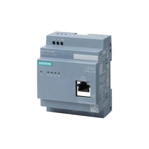 Logo! Csm12/24 - Grau - 0,1 Gbit / s - Verkabelt - 10/100base-t (x) - 12 - 24 V - 190 G (6gk7177-1ma20-0aa0)  - Foto 1