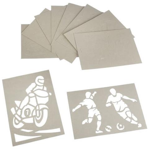 Stencil Per Ragazzi - Stencil Per Realizzare I Disegni Più Belli! - Foto 2