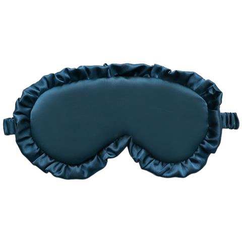 Benda Oscurante Morbida In Pizzo Con Volant Con Maschera Per Gli Occhi Addormentata Con Cinturino Regolabile Verde - Foto 1