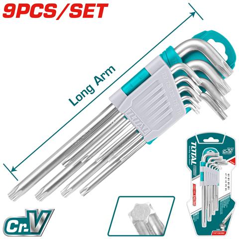 Set Di Chiavi Torx Da 9 Pezzi, Serie Industrial (tht106392) - Foto 3