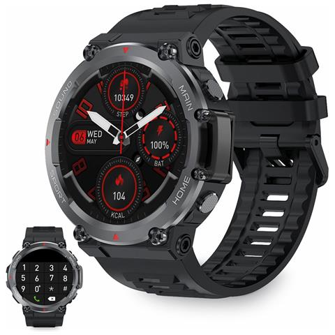 Smartwatch Oslo 1,5' Bluetooth 5.0 270 Mah Nero - Foto 1