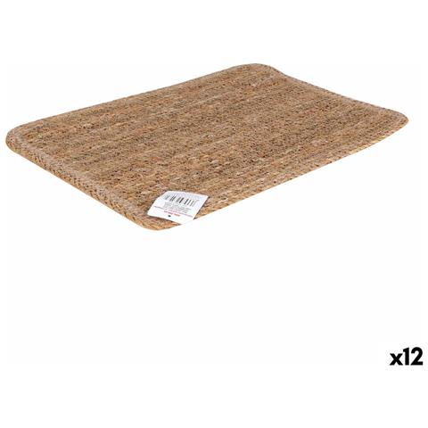 Sottopentola Privilege Vimini Rettangolare 40 X 30 X 0,5 Cm (12 Unità) - Foto 1