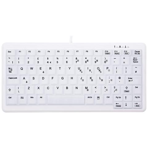 Tastiera Cablato AK-C4110F-U1-W/UK  (Layout Inglese) Colore Bianco - Foto 1