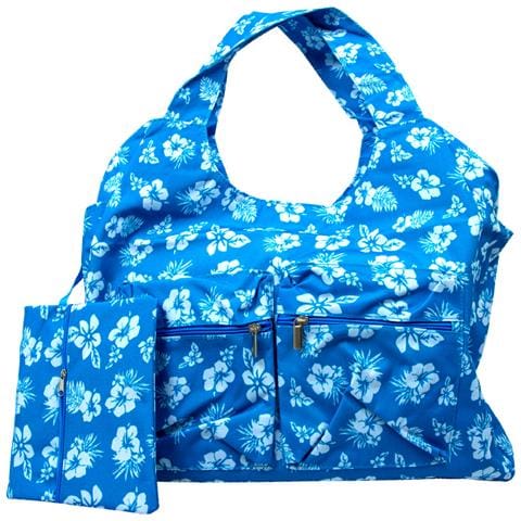 Borsa Mare Spiaggia Piscina Borsone Grande Tasca Portaoggetti Mod Malibu Borsa Turchese - Foto 1