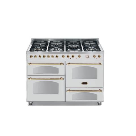 Cucina Elettrica RBP126SMFET+MFT / 2AEO 4 Fuochi a Gas Forno Elettrico Multifunzione Termoventilato Classe A Dimensioni 120 x 60 cm Colore Bianco - Foto 1