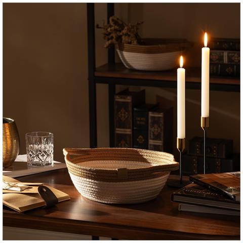 Coppia Di Cestini Da Stoccaggio Per Un'organizzazione Elegante - Foto 4