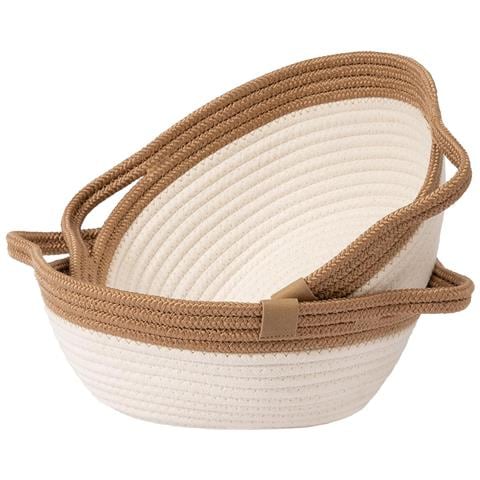 Coppia Di Cestini Da Stoccaggio Per Un'organizzazione Elegante - Foto 1