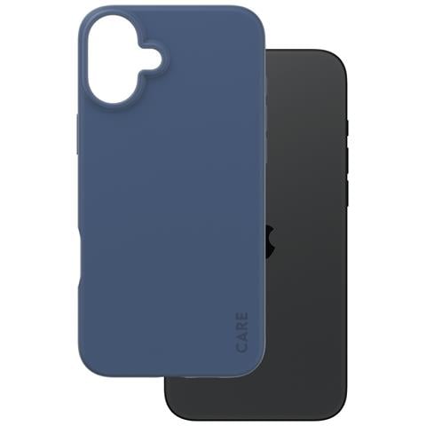 CARE by PG Blue iPhone16 6.7 custodia per cellulare Cover Trasparente - Foto 1