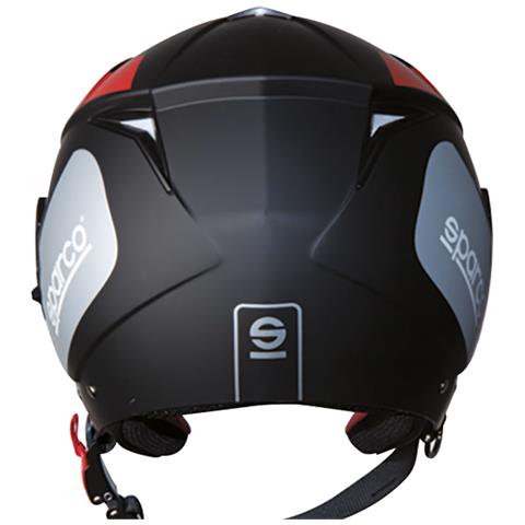 Casco Moto Sp503 Nero/rosso Opaco Taglia Xs - Foto 2