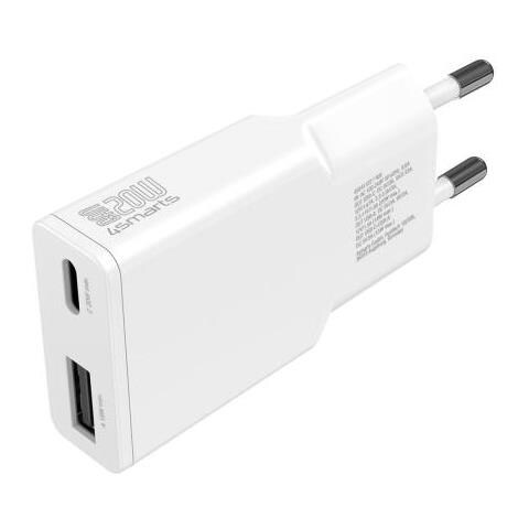 4smarts 541122 Caricabatterie Per Dispositivi Mobili Smartphone, Tablet Bianco Ac Ricarica Rapida Interno - Foto 3