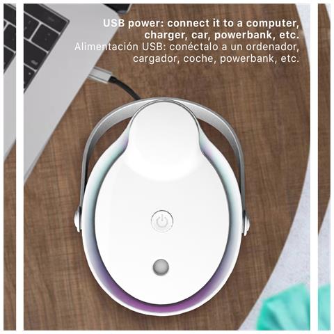 Dam  Nebulizzatore Sterilizzante Multifunzione (ammette Idroalcol) 1000 Ml. 11x14x20,5 Cm. Colore Bianco - Foto 6