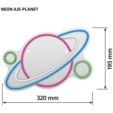 AJE-NEON PLANET Neon LED - Foto 2