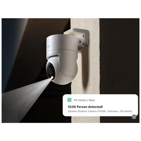 Cw300 Eu Telecamera Motorizzata Da Esterno Da 2,5k Con Visione Notturna, Bianco - Foto 2