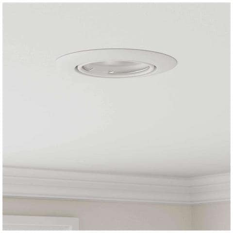 Fari Incassati 12 pezzi Rotondo GU10 Bianco Ø90 mm Acciaio - Foto 2