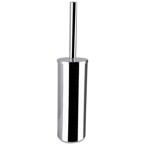 Scopino Con Ciuffo In Setole D'appoggio In Acciaio Inox Aisi 304 E Cromall Fj33 Serie Fuji Cromato - Foto 1