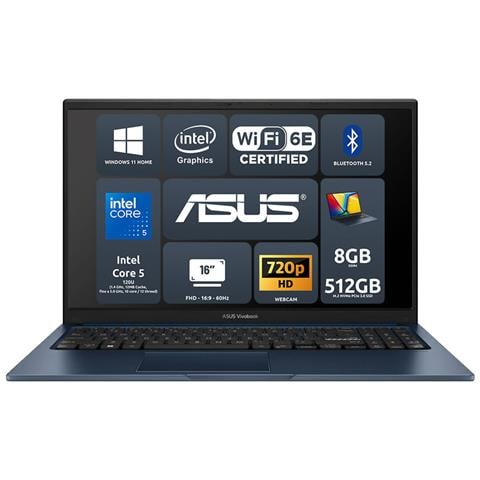 Notebook Vivobook 15 F1504va-bq141w Intel Core 5 120u 8gb Intel Graphics Ssd 512gb 16” Fhd 60hz Win11 - Foto 1