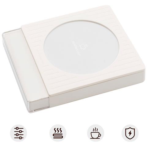 Scaldatazza Intelligente Con 4 Impostazioni Di Temperatura, Spegnimento Automatico, Controllo Touch E Display Digitale White - Foto 1