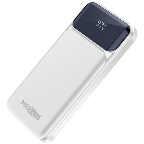 Powerbank 10000mah Porte Usb Qc 3.0 E Usb-c Pd Con Cavo Usb Usb-c Lightning, Bianco - Foto 2