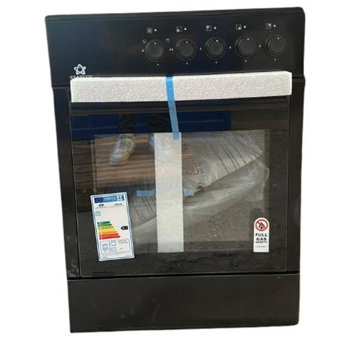 Cucina 4 Fuochi a Gas Forno a gas 60x60 LF66GG-40F BLACK /BLACK - Foto 1